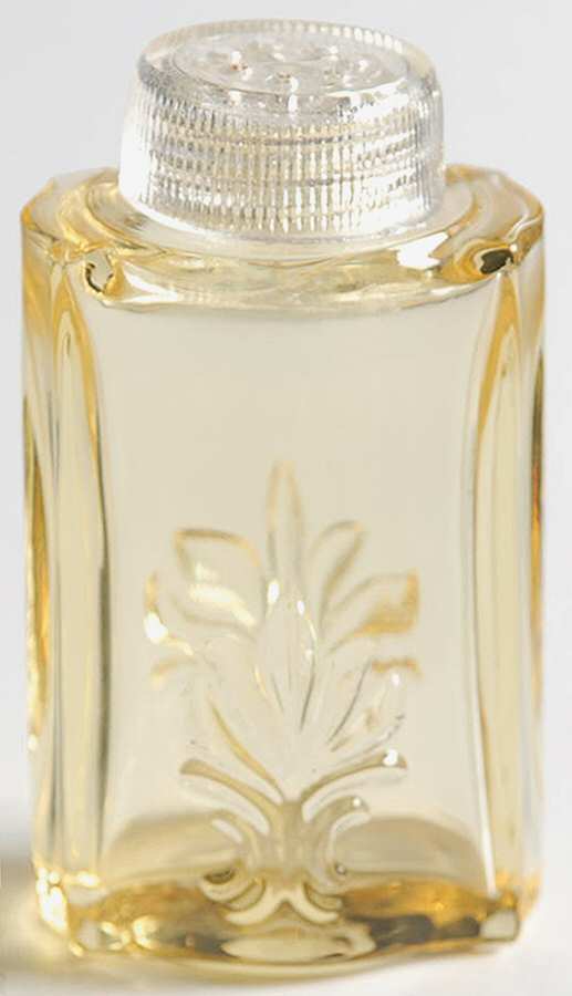 Baroque Topaz Shaker with Glass Lid (Baroque Shape) by Fostoria-1