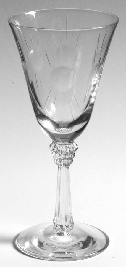 Beacon (Stem 6017, Cut 767) Wine Glass by Fostoria-1