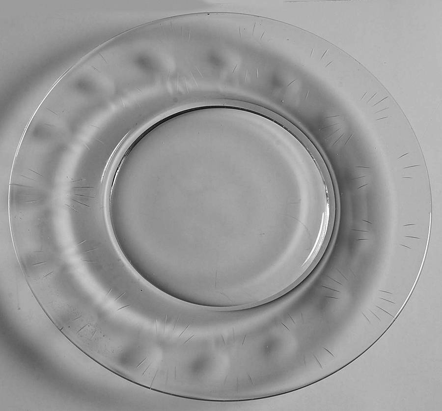 Beacon (Stem 6017, Cut 767) Luncheon Plate by Fostoria-1