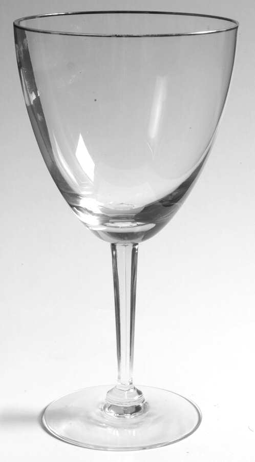 Beloved (Stem 6089, Platinum) Water Goblet by Fostoria-1