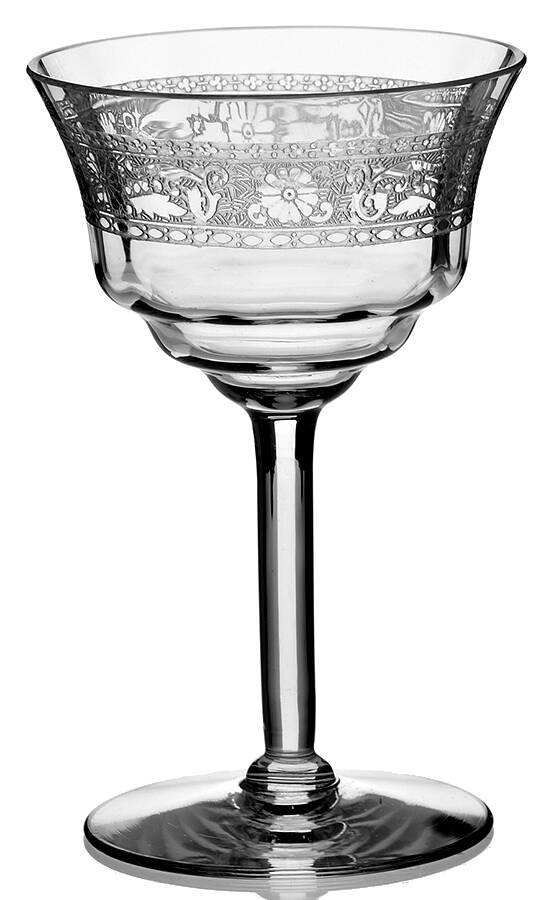 Beverly Clear Liquor Cocktail by Fostoria-1