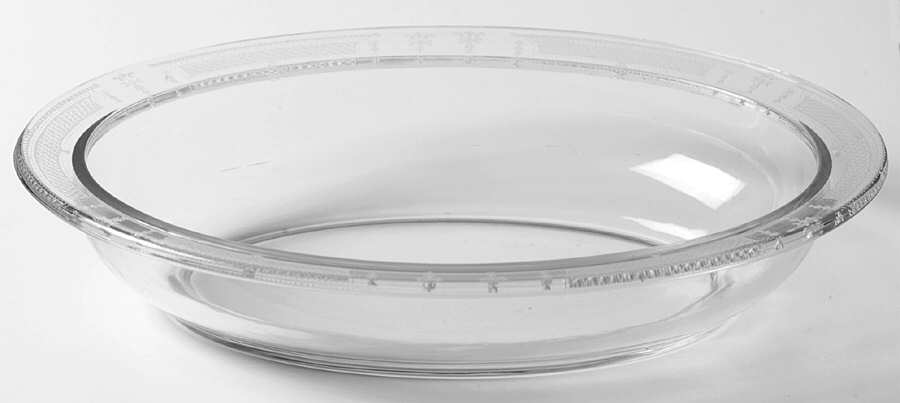 Beverly Clear 10" Oval Bowl by Fostoria-1