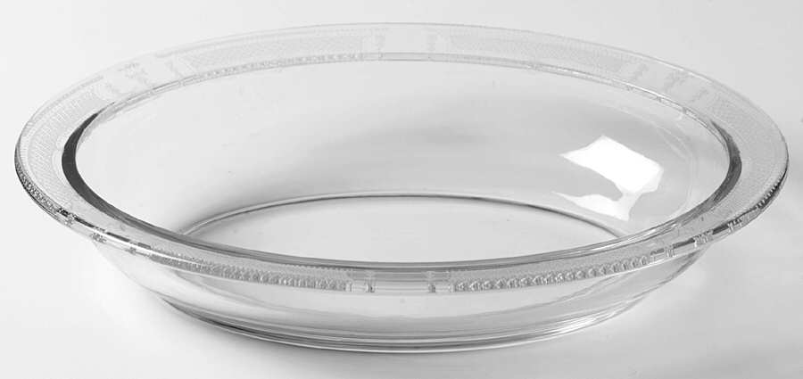 Beverly Clear 9" Oval Bowl by Fostoria-1