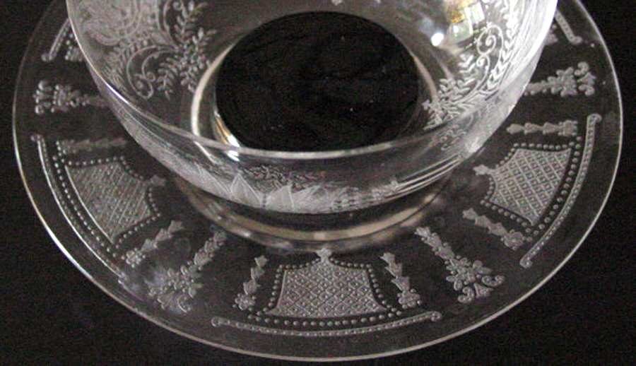 Beverly Clear Bread & Butter Plate by Fostoria-1