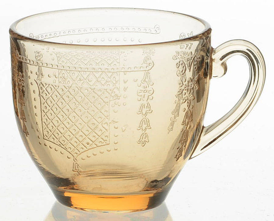 Beverly Amber Demitasse Cup by Fostoria-1
