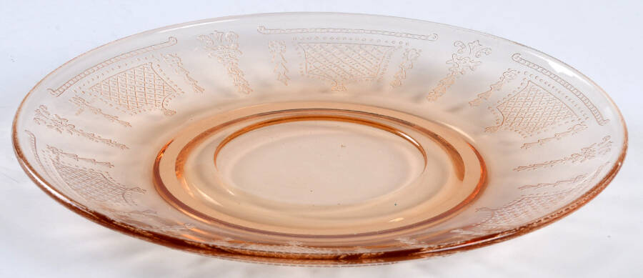 Beverly Amber Cream Soup Saucer Only by Fostoria-1
