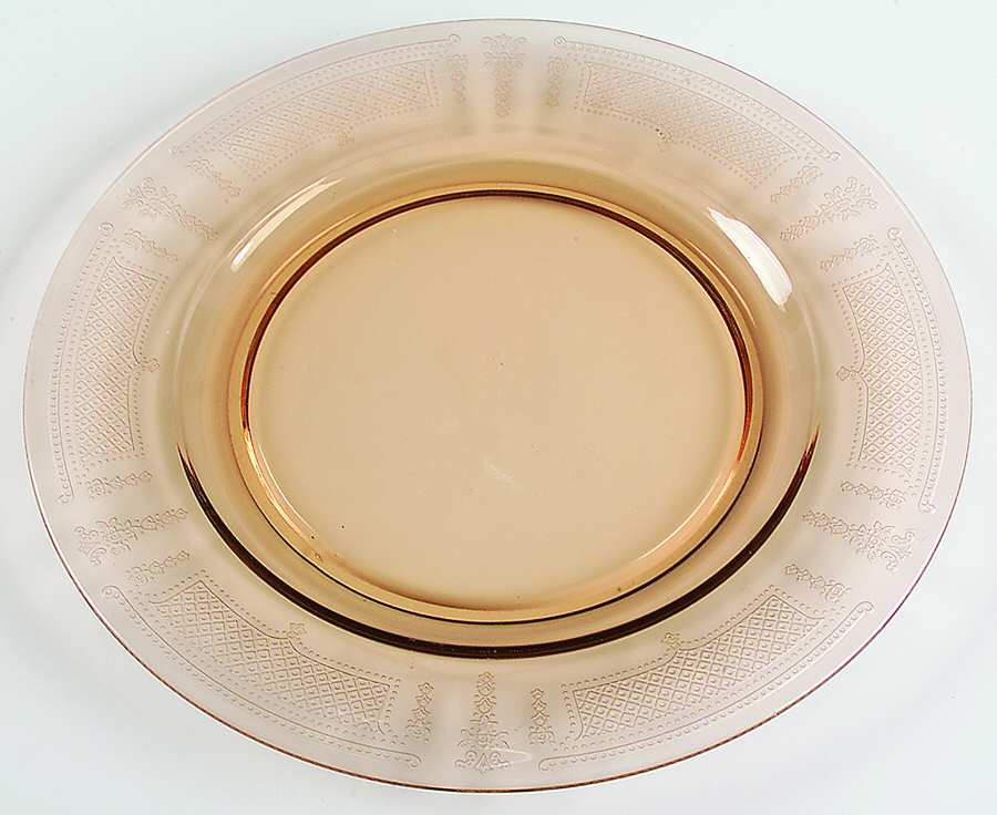 Beverly Amber Dinner Plate by Fostoria-1
