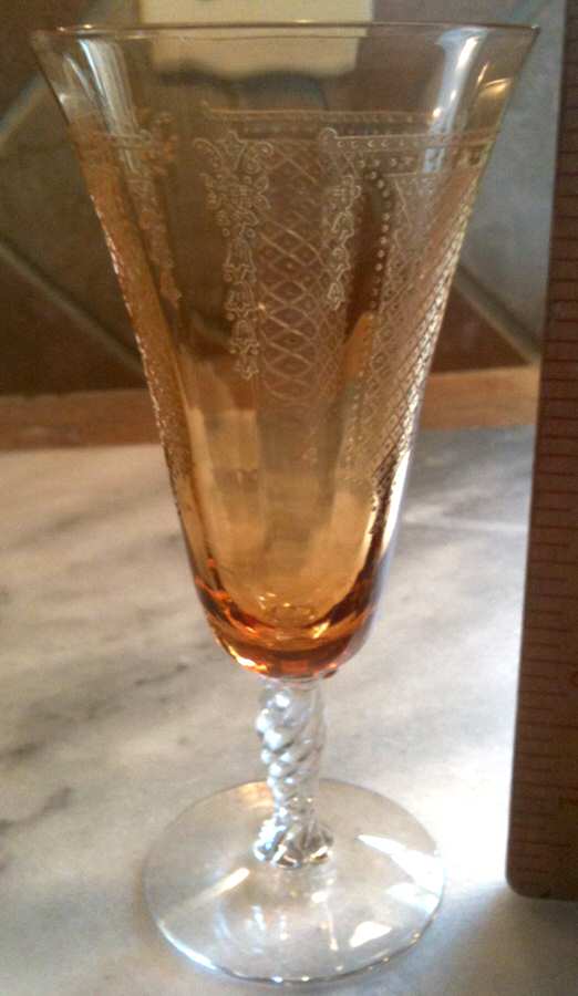 Beverly Amber Parfait by Fostoria-1
