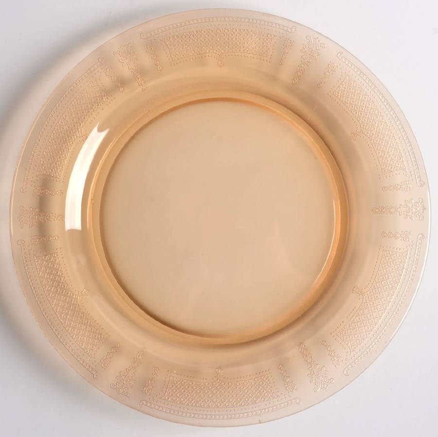 Beverly Amber 7" Salad Plate by Fostoria-1