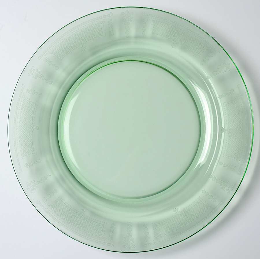 Beverly Green 8" Salad Plate by Fostoria-1