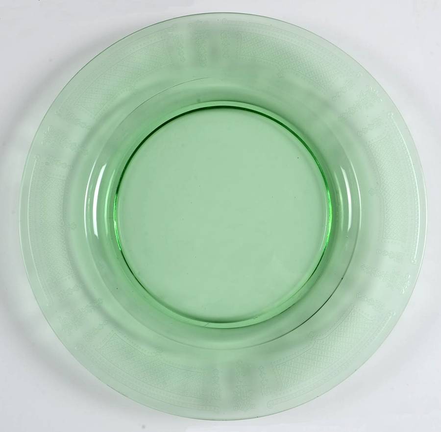 Beverly Green Dinner Plate by Fostoria-1