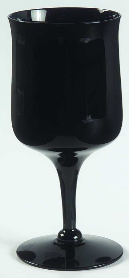 Biscayne Black (Onyx, Stem 6122) Wine Glass by Fostoria-1