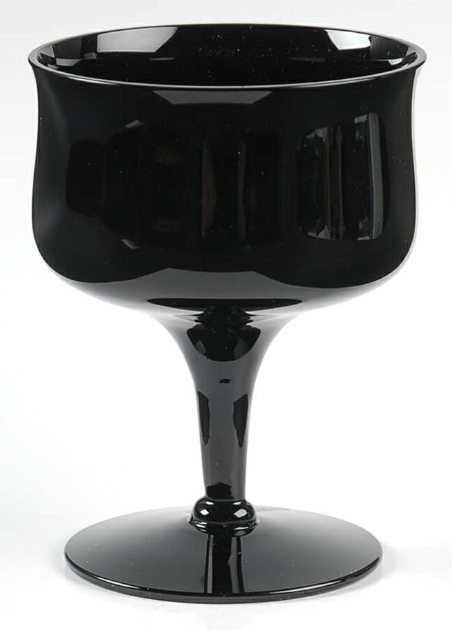 Biscayne Black (Onyx, Stem 6122) Champagne/Tall Sherbet by Fostoria-1