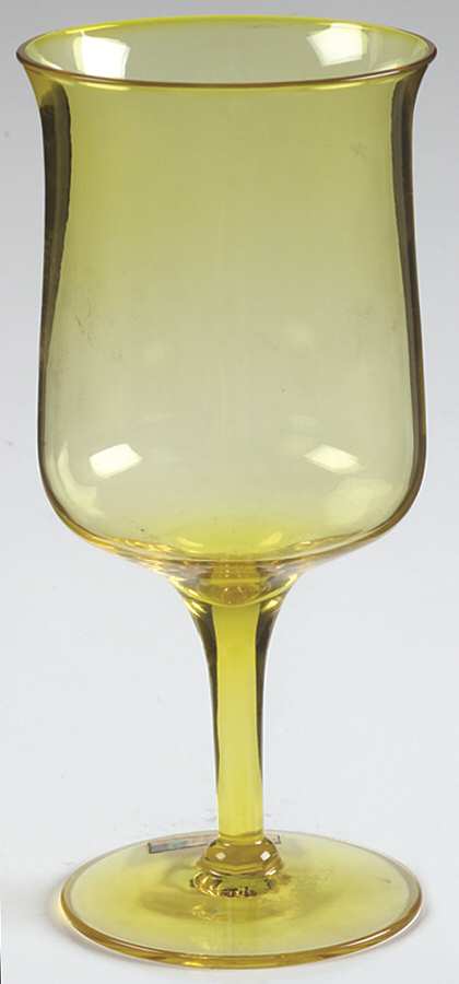 Biscayne Gold (Stem 6122) Water Goblet by Fostoria-1
