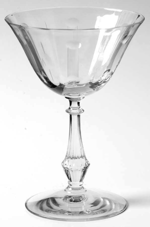 Bordeaux (Stem 6014, Cut 758) Champagne/Tall Sherbet by Fostoria-1