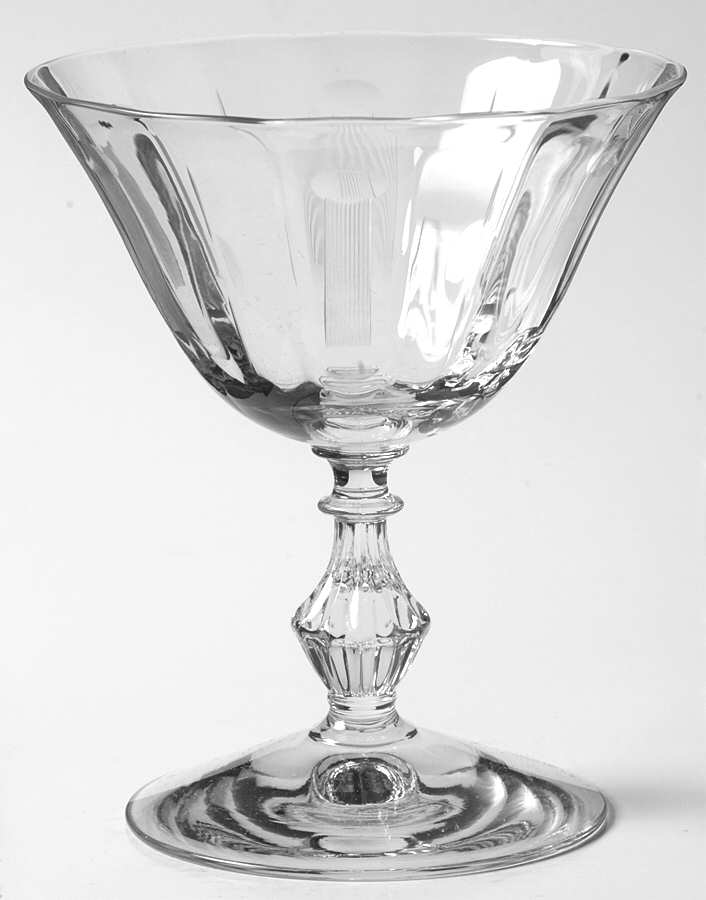 Bordeaux (Stem 6014, Cut 758) Low Sherbet by Fostoria-1