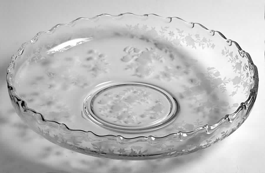 Bouquet (Stem 6033, Etch 342) Lily Bowl (Float) by Fostoria-1