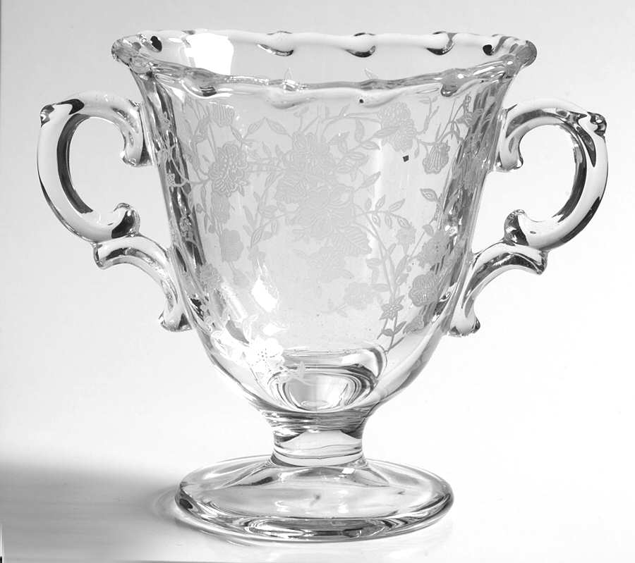 Bouquet (Stem 6033, Etch 342) Open Sugar by Fostoria-1