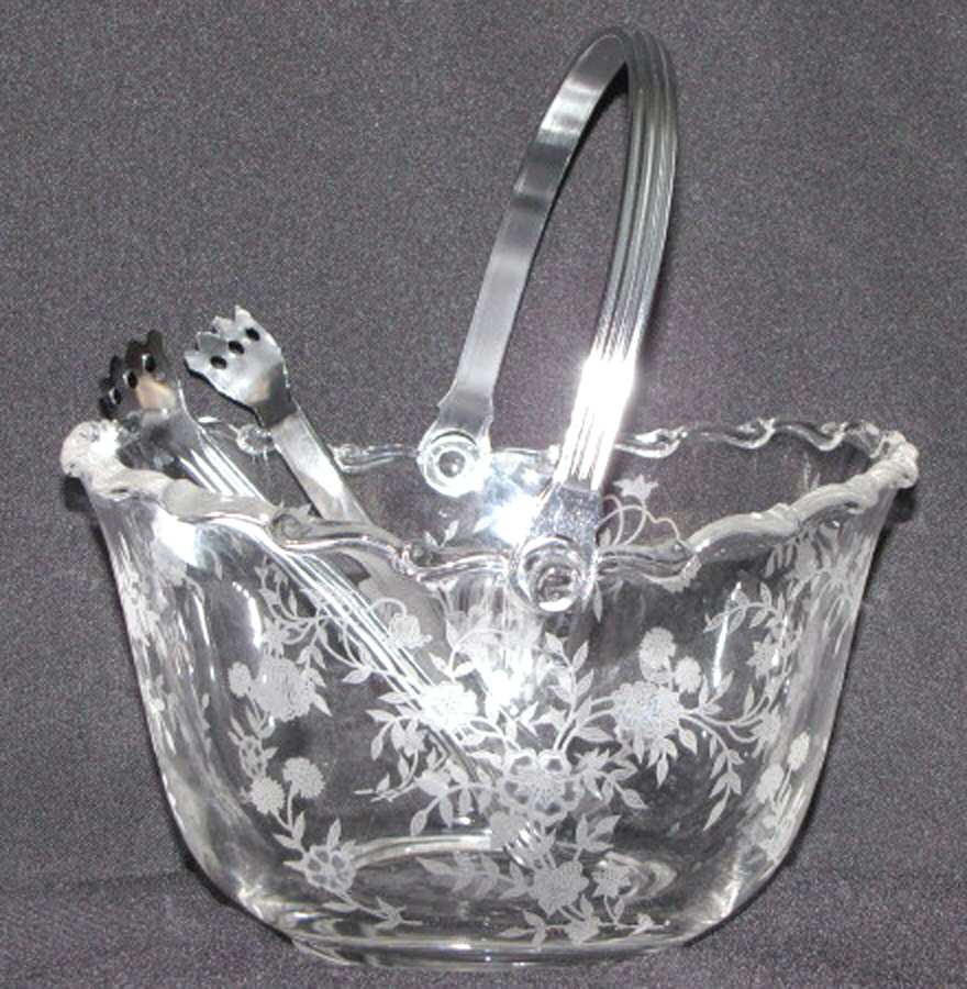Bouquet (Stem 6033, Etch 342) Ice Bucket by Fostoria-1