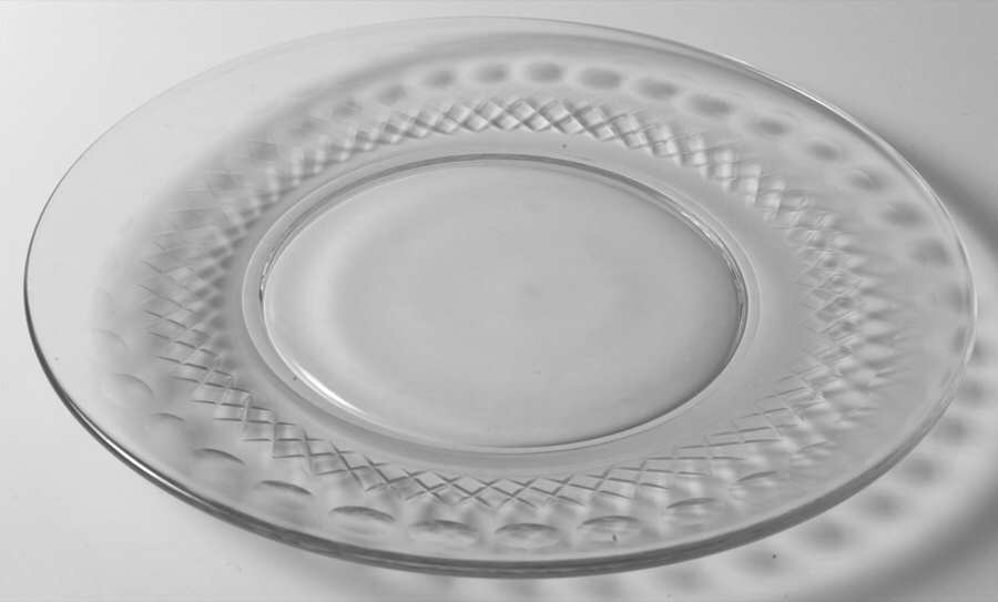 Brighton (Stem 6023, Cut 801) Luncheon Plate by Fostoria-1