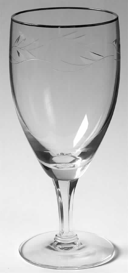 Bridesmaid (Stem 6100) Water Goblet by Fostoria-1