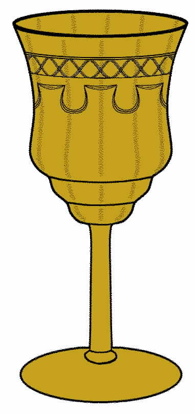 Brunswick Amber Water Goblet by Fostoria-1