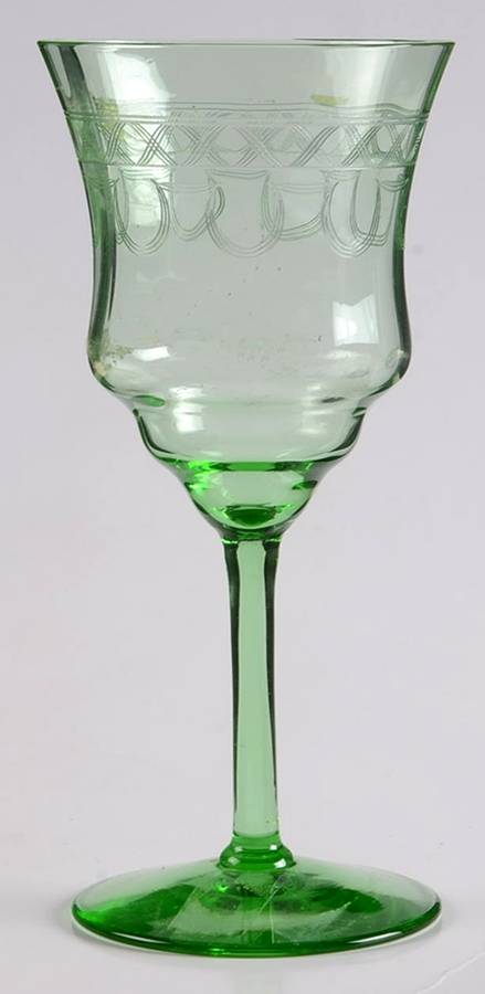 Brunswick Green Claret Wine by Fostoria-1