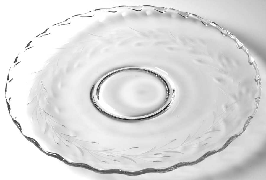 Bridal Wreath (Stem 6049) 13" Torte Plate by Fostoria-1