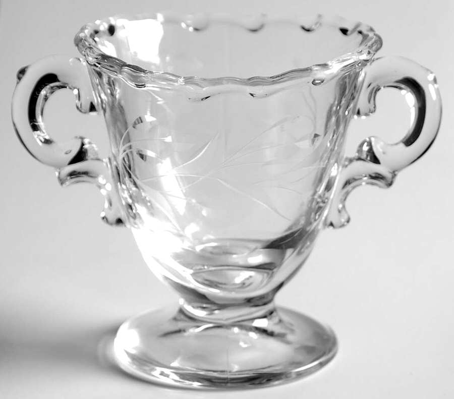 Bridal Wreath (Stem 6049) Mini Open Sugar by Fostoria-1