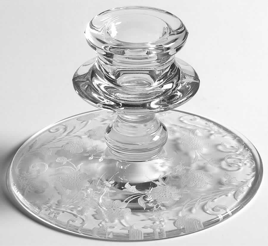 Buttercup 3" Single Light Candlestick by Fostoria-1