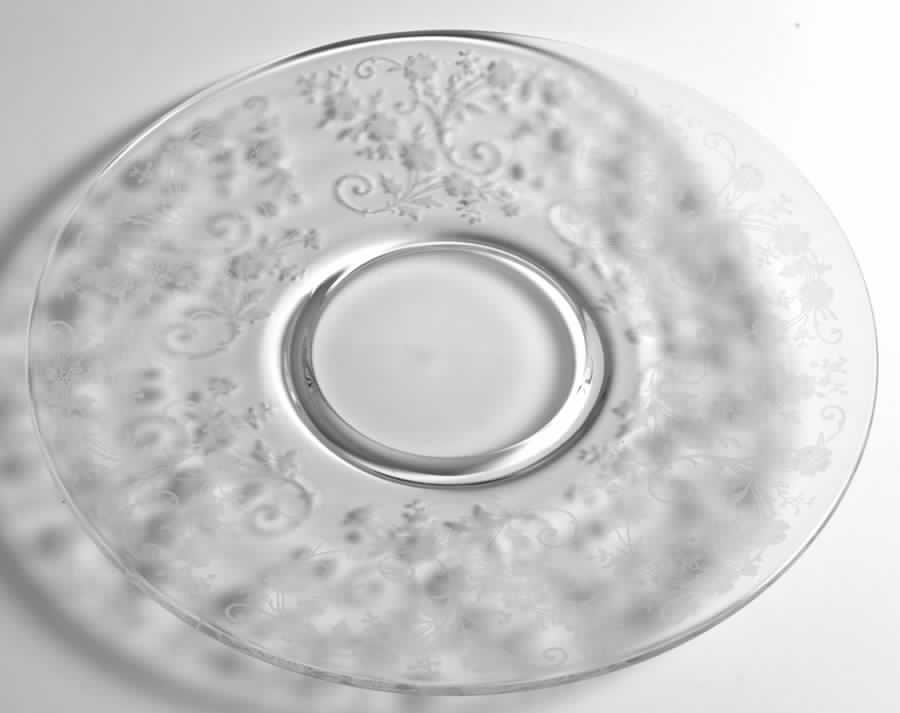 Buttercup Cheese & Cracker Plate by Fostoria-1