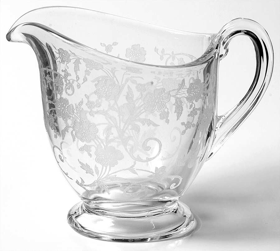 Buttercup Footed Creamer by Fostoria-1