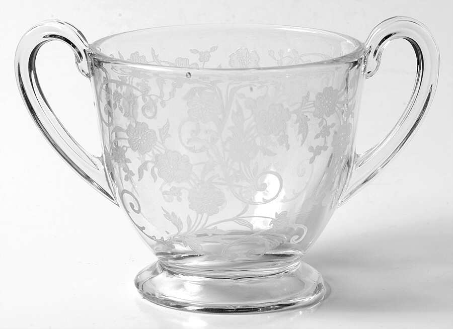 Buttercup Open Sugar by Fostoria-1
