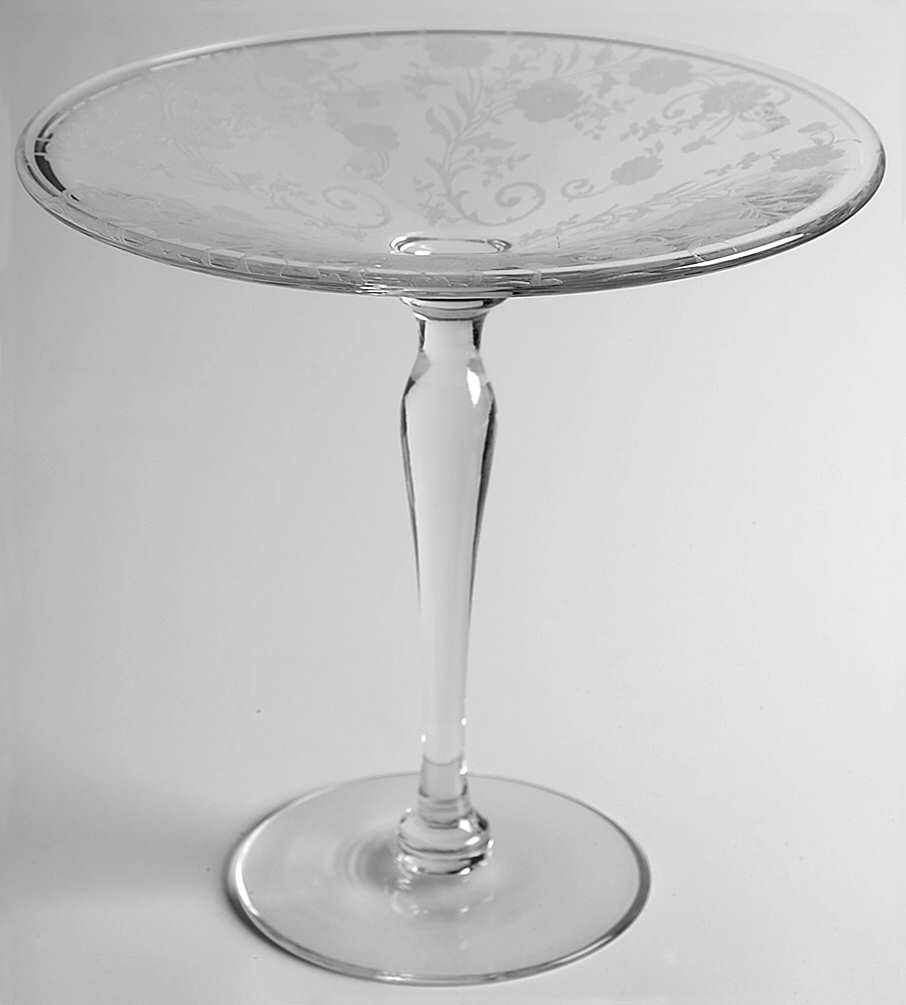 Buttercup Tall Compote by Fostoria-1