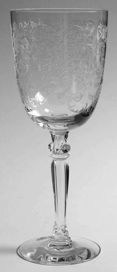 Buttercup Water Goblet by Fostoria-1