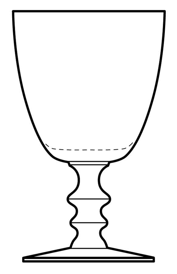 Cabot Water Goblet by Fostoria-1