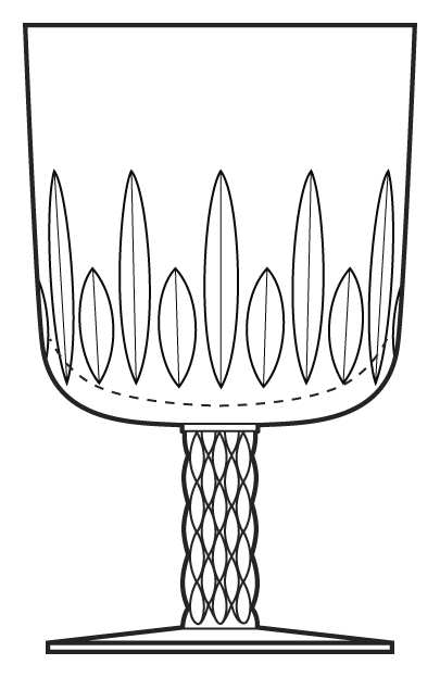 Cadence Water Goblet by Fostoria-1