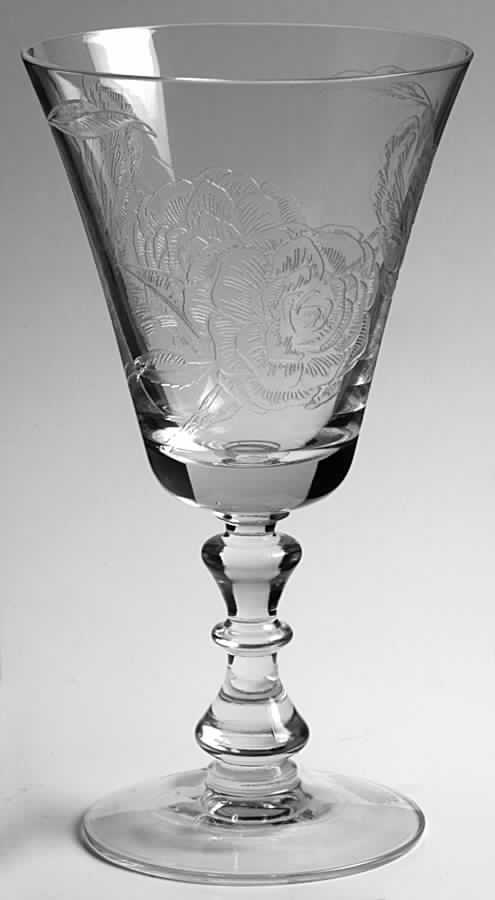 Camellia Water Goblet by Fostoria-1