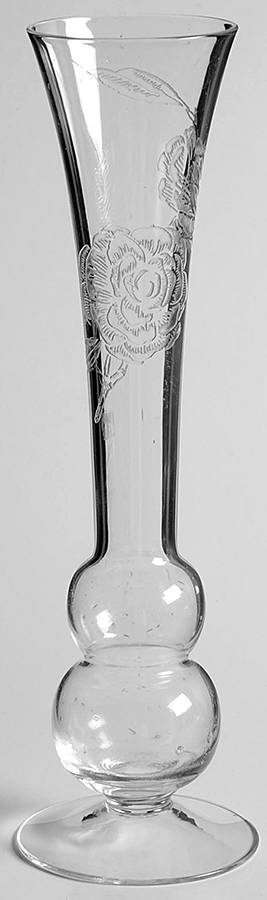 Camellia 8" Bud Vase by Fostoria-1