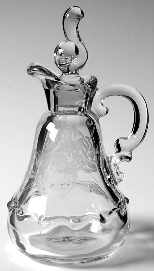 Camellia Cruet & Stopper by Fostoria-1