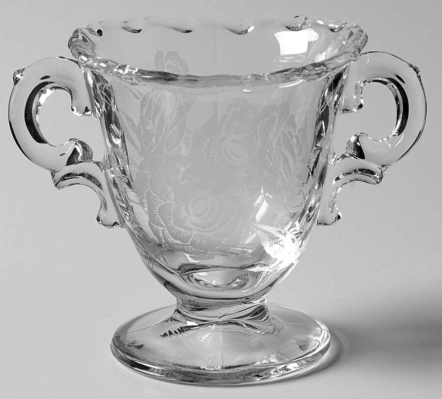 Camellia Mini Open Sugar by Fostoria-1