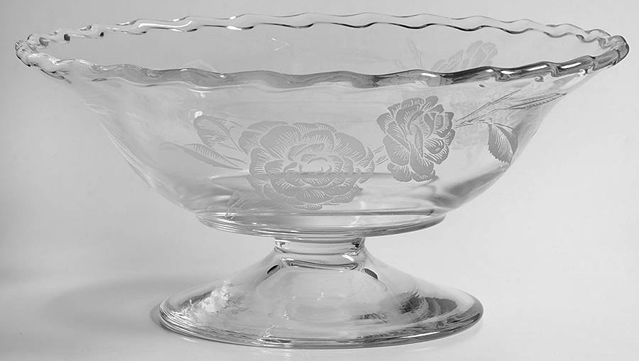 Camellia 10" Round Flared Bowl by Fostoria-1