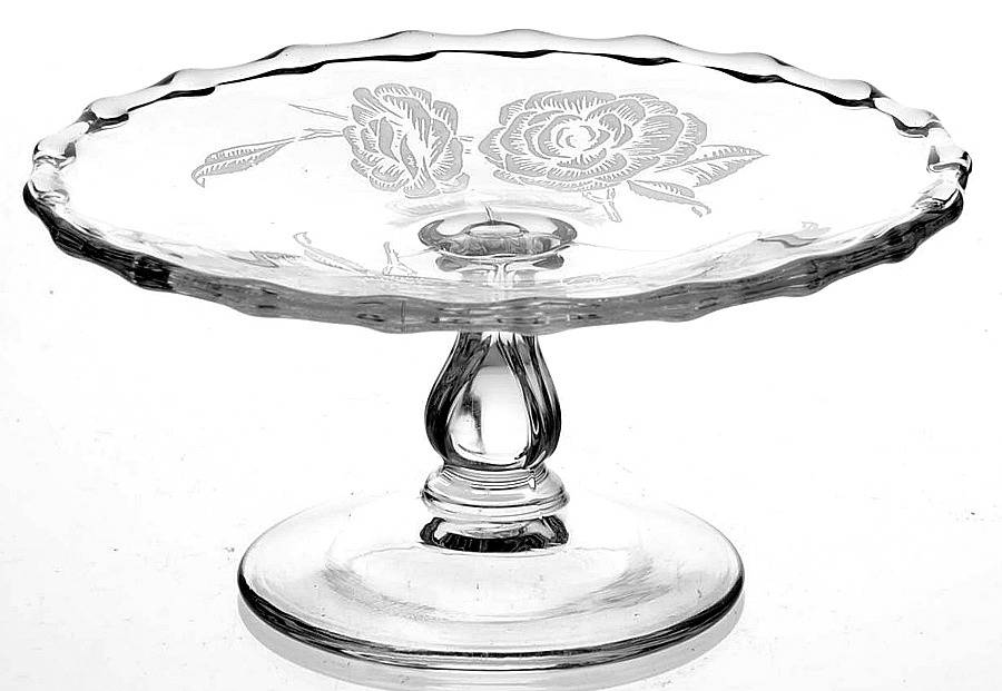 Camellia Cheese Stand by Fostoria-1