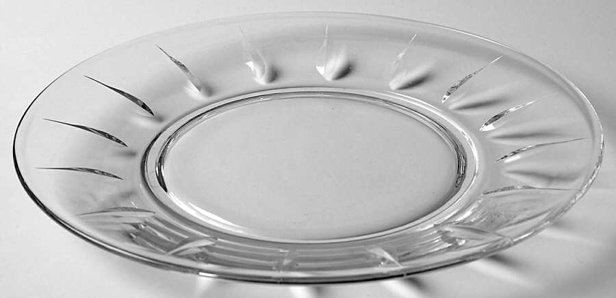 Cantata Clear 8" Salad Plate by Fostoria-1