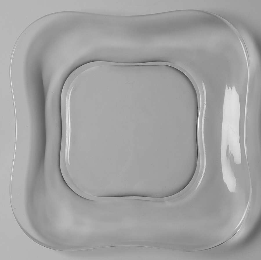 Capri Clear 7" Square Plate by Fostoria-1