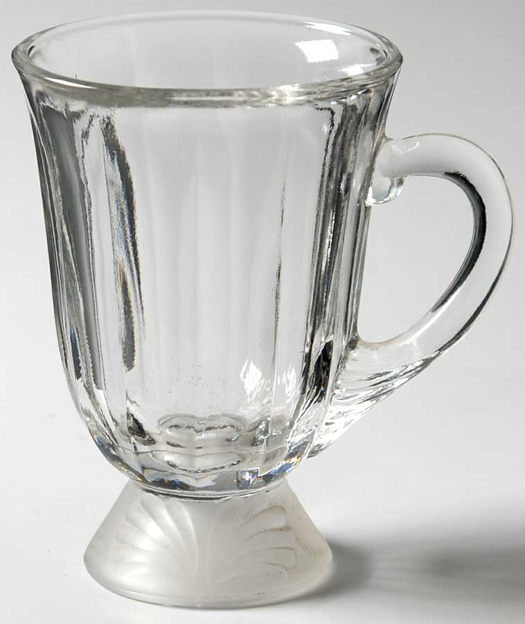 Captiva Clear (Frosted Shell) Mug by Fostoria-1
