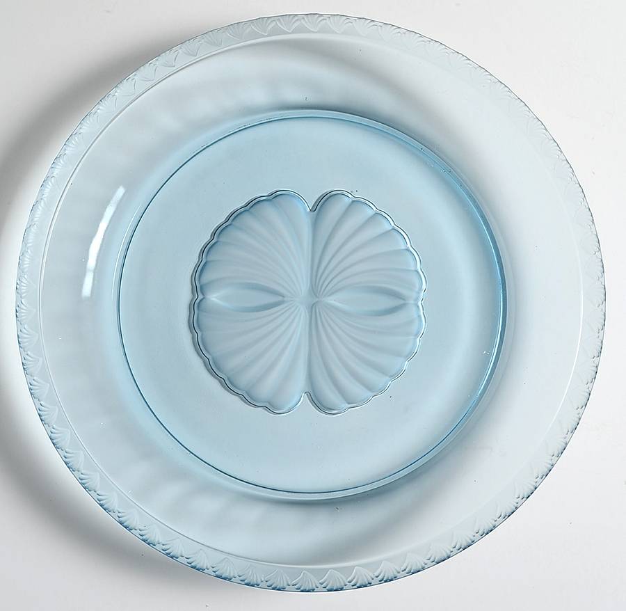 Captiva Blue Dinner Plate by Fostoria-1