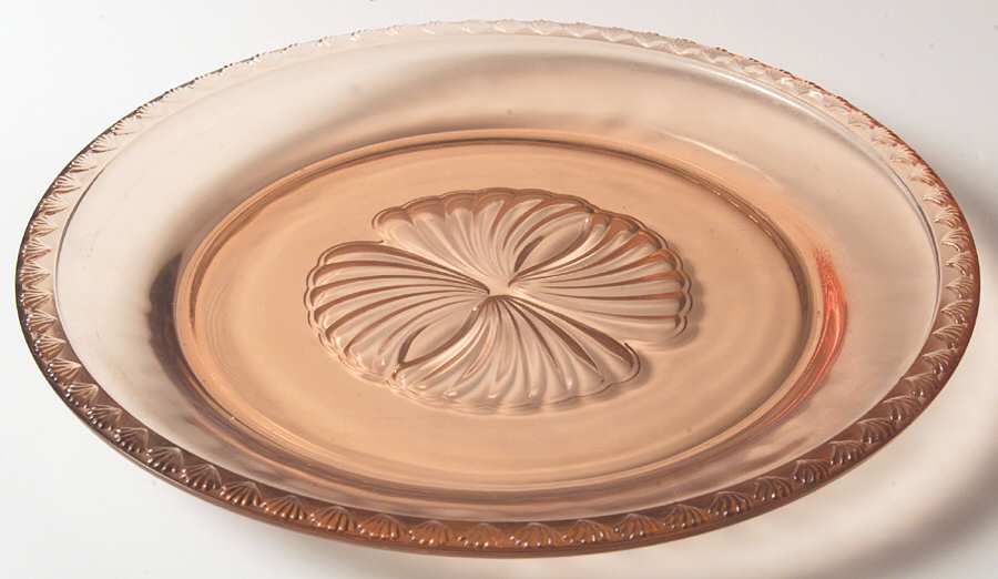 Captiva Peach Dinner Plate by Fostoria-1