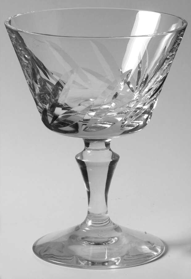 Carillon (Cut) Champagne/Tall Sherbet by Fostoria-1