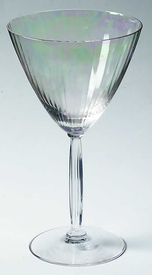 Cascade (Iridescent) Water Goblet by Fostoria-1
